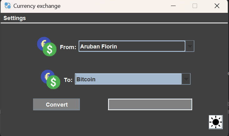 Currency converter